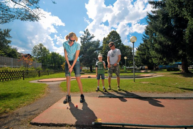 Minigolfen im Sommerurlaub in Radstadt