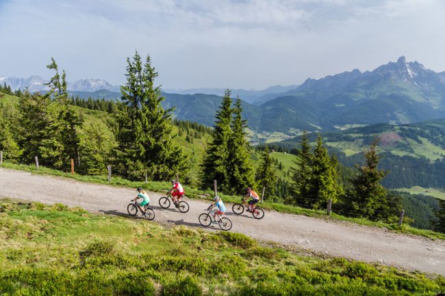 Mountainbiken in der Salzburger Sportwelt