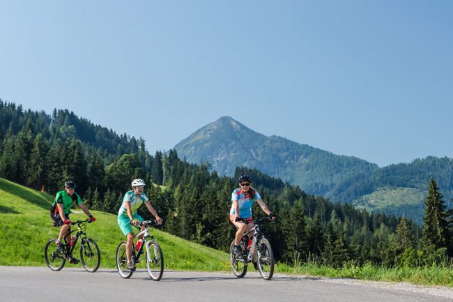 Mountainbiken in der Salzburger Sportwelt